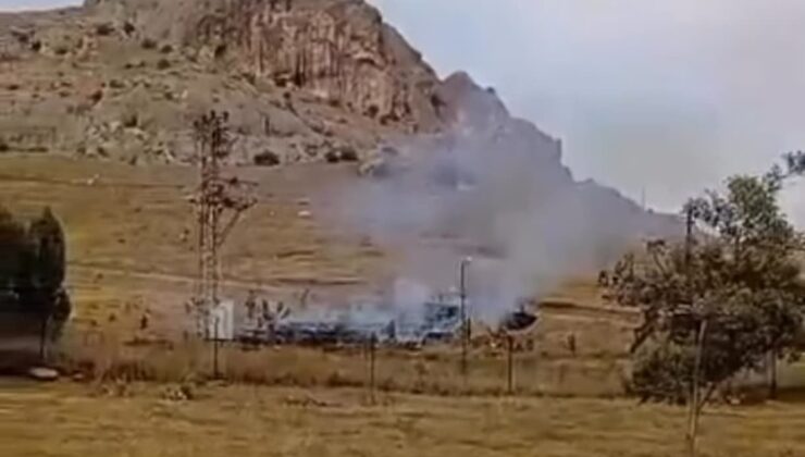 Van’da Trafo Patladı, Yangına İlk Müdahale Askerden!