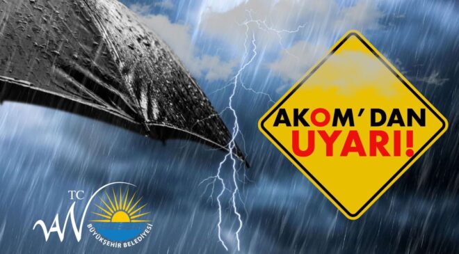 Van’da Üç Gün Boyunca Sert Rüzgar Uyarısı!