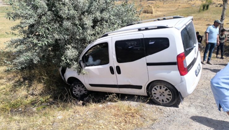 Son Dakika: Muradiye’de Trafik Kazası: Kamyonet Şarampole Yuvarlandı