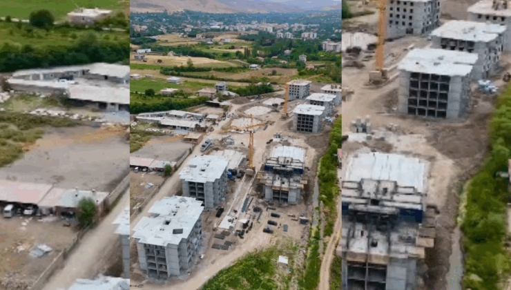 Gevaş’a 190 Konutluk TOKİ Projesi Yükseliyor