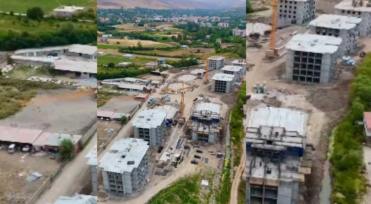 Gevaş’a 190 Konutluk TOKİ Projesi Yükseliyor