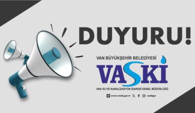 Van’da Zorunlu Su Kesintisi uyarısı!