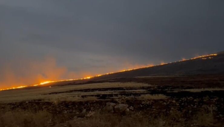 Van Çaldıran’da Korkunç Yangın